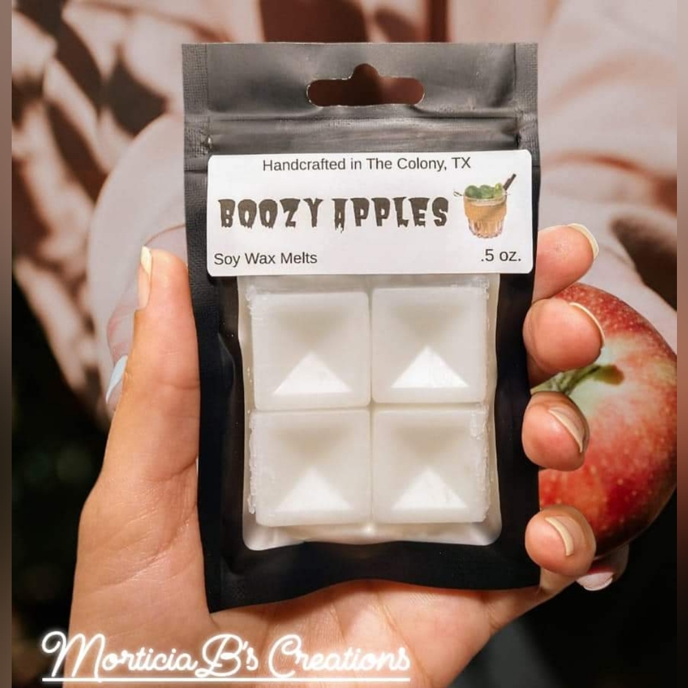 Handcrafted Boozy Apples Scented Soy Wax Melts *.5 oz*